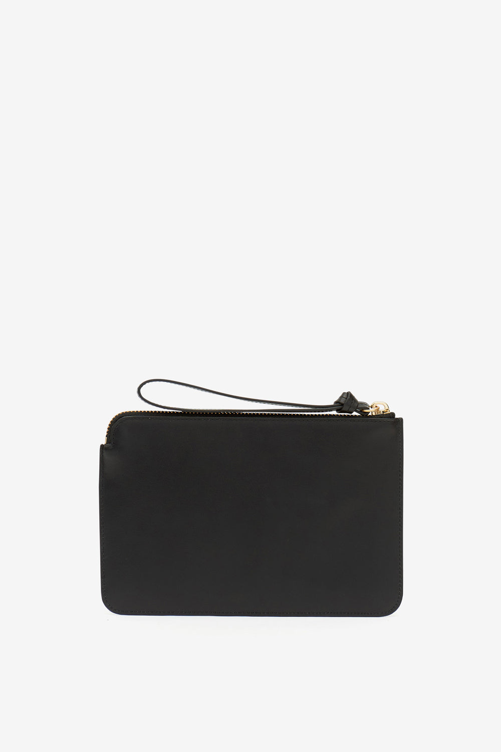 Pochette flat pouch en cuir - Noir - Woman - 3