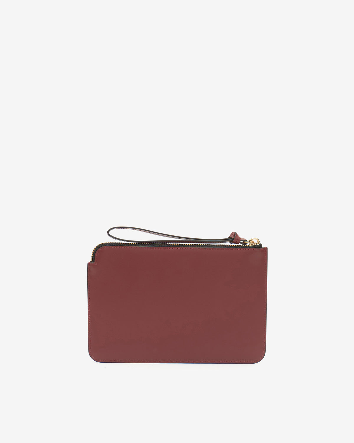 Flat pouch clutch Woman Burgundy 3