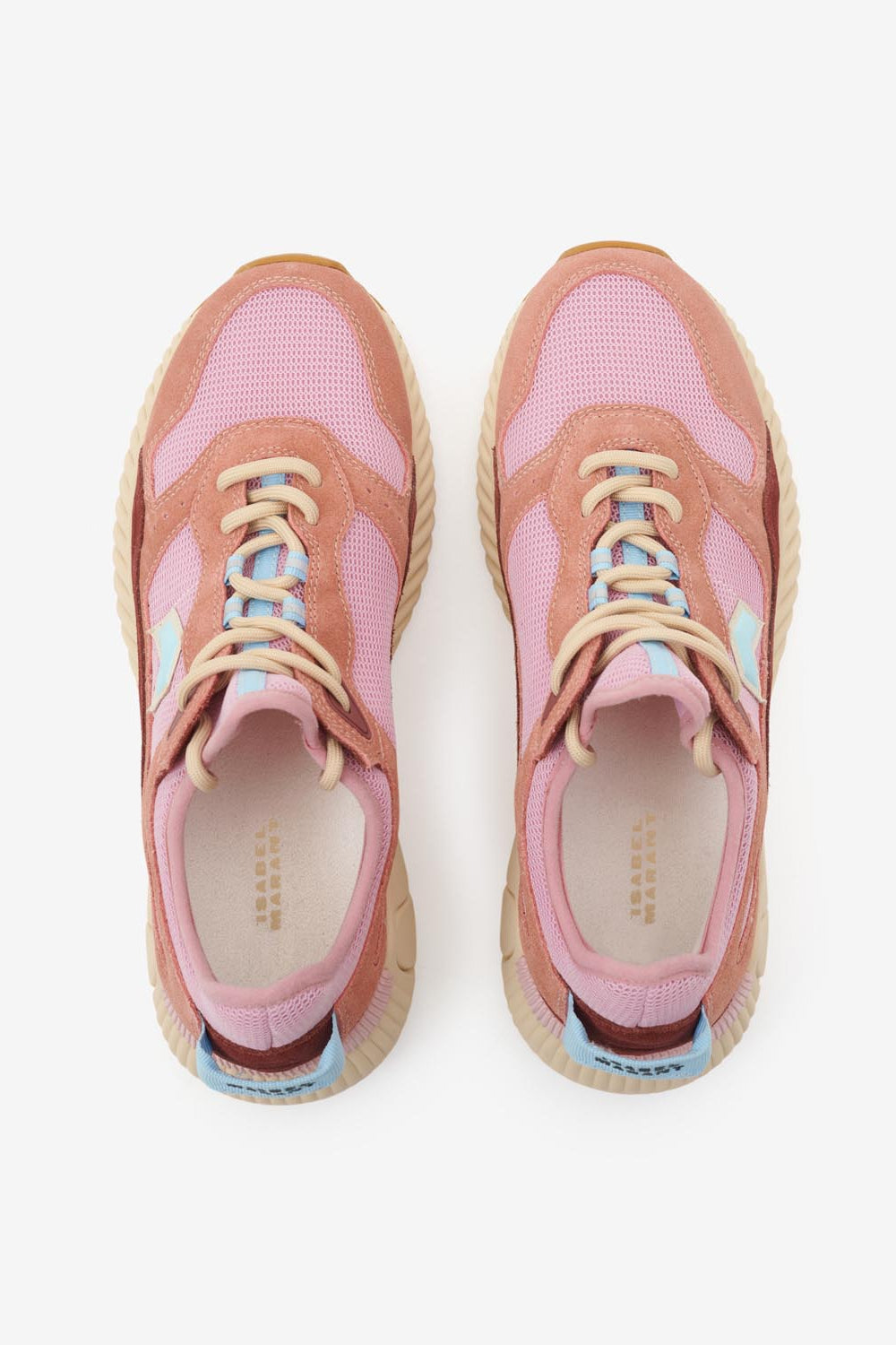 Ewie sporty leather sneakers - Shell pink - Woman - 4
