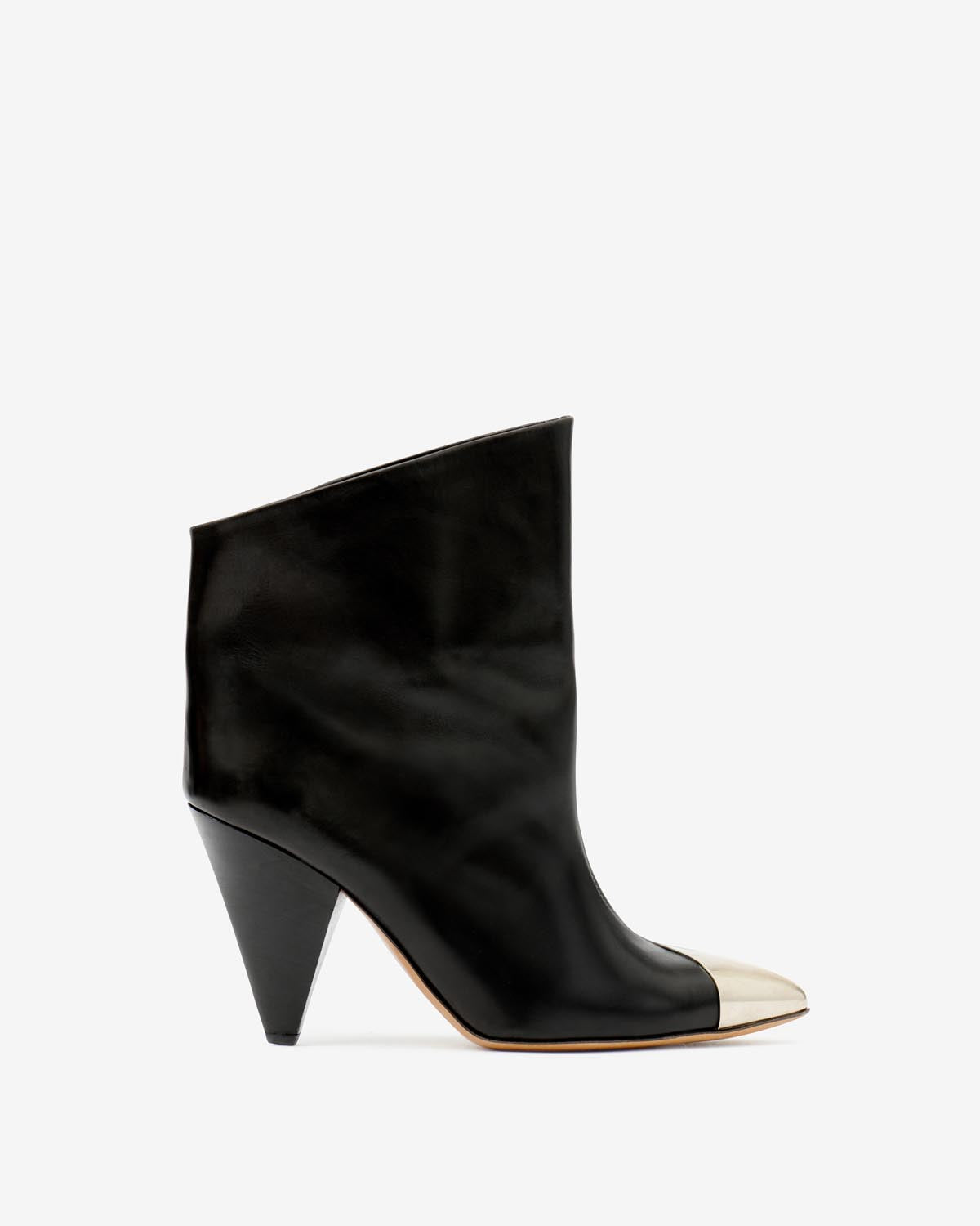 Isabel marant black ankle boots hotsell