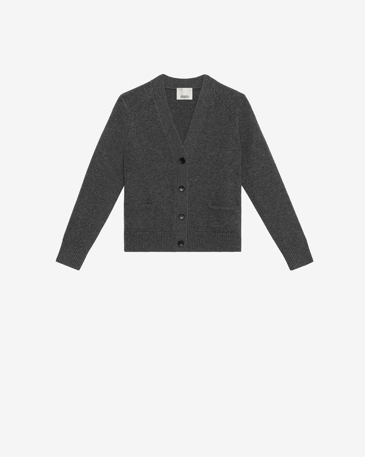 Brat cardigan Woman Anthracite 1