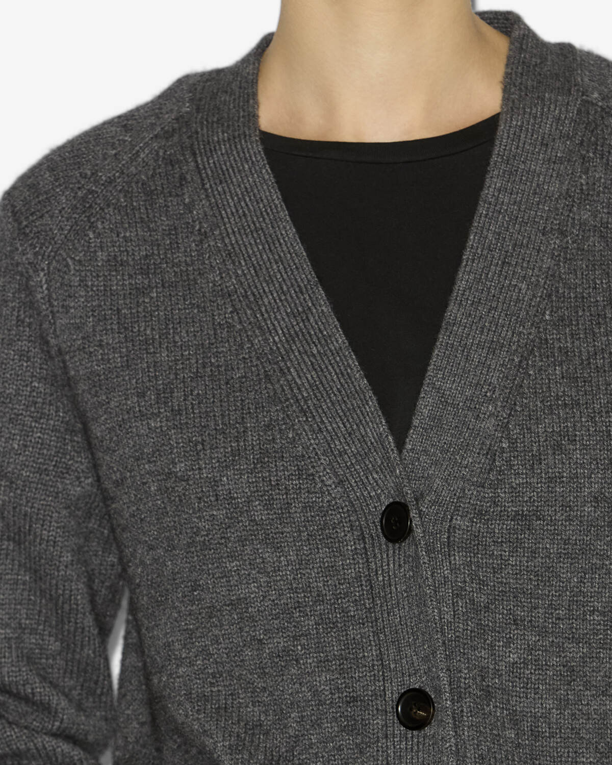 Cardigan brat Woman Anthracite 2