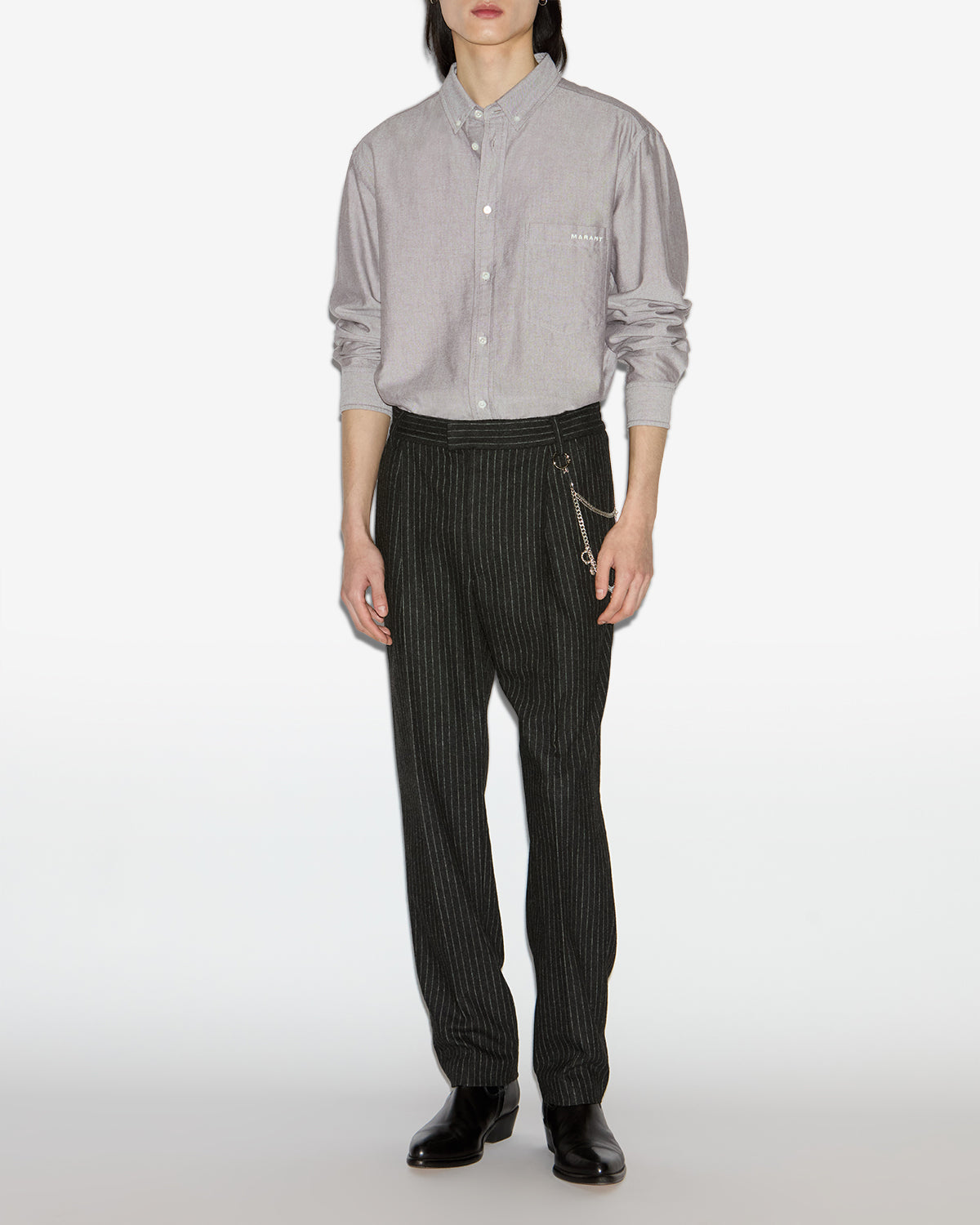 Camicia jasolo Man Grigio 4