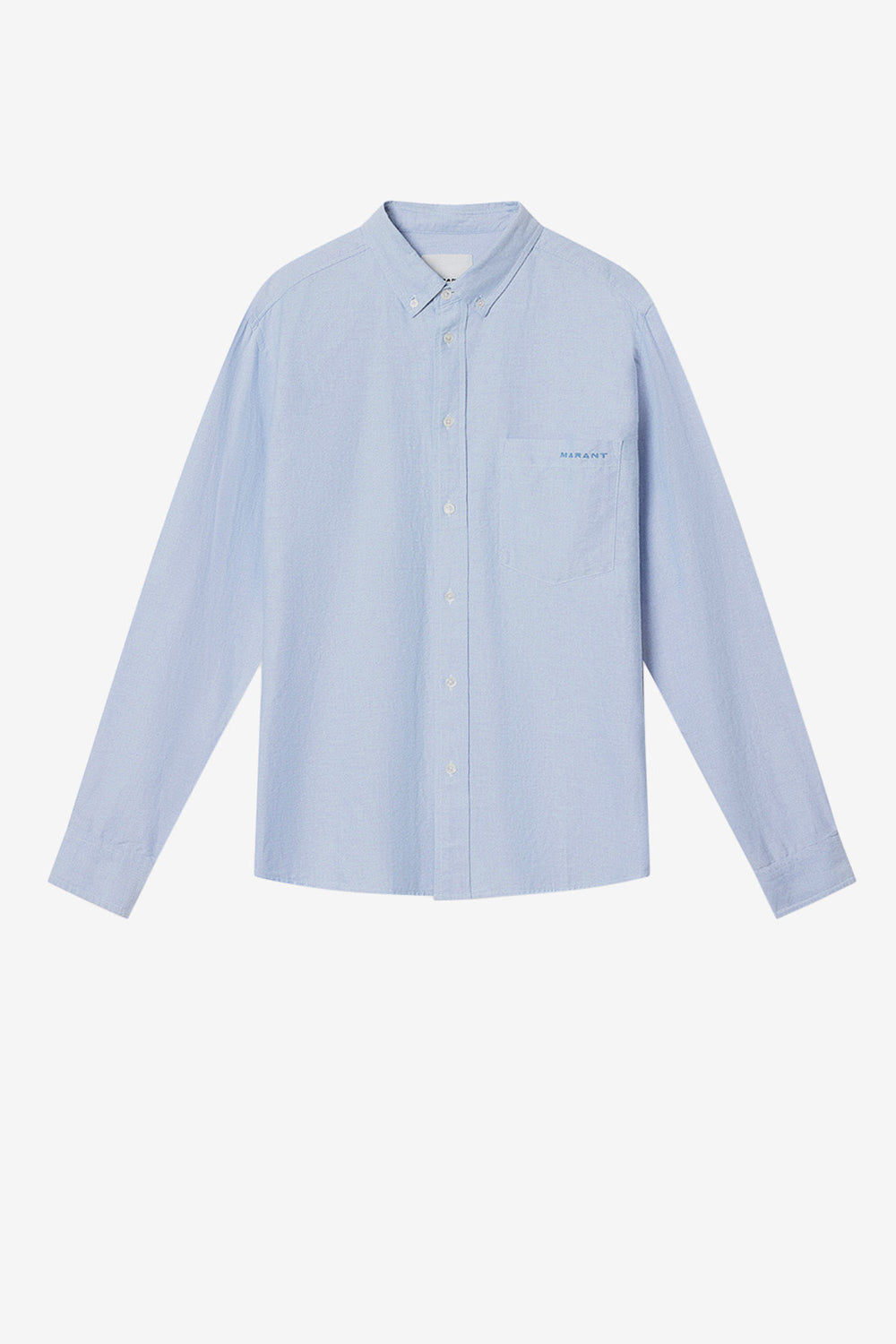 Jasolo cotton oxford shirt - Blue - Man - 1