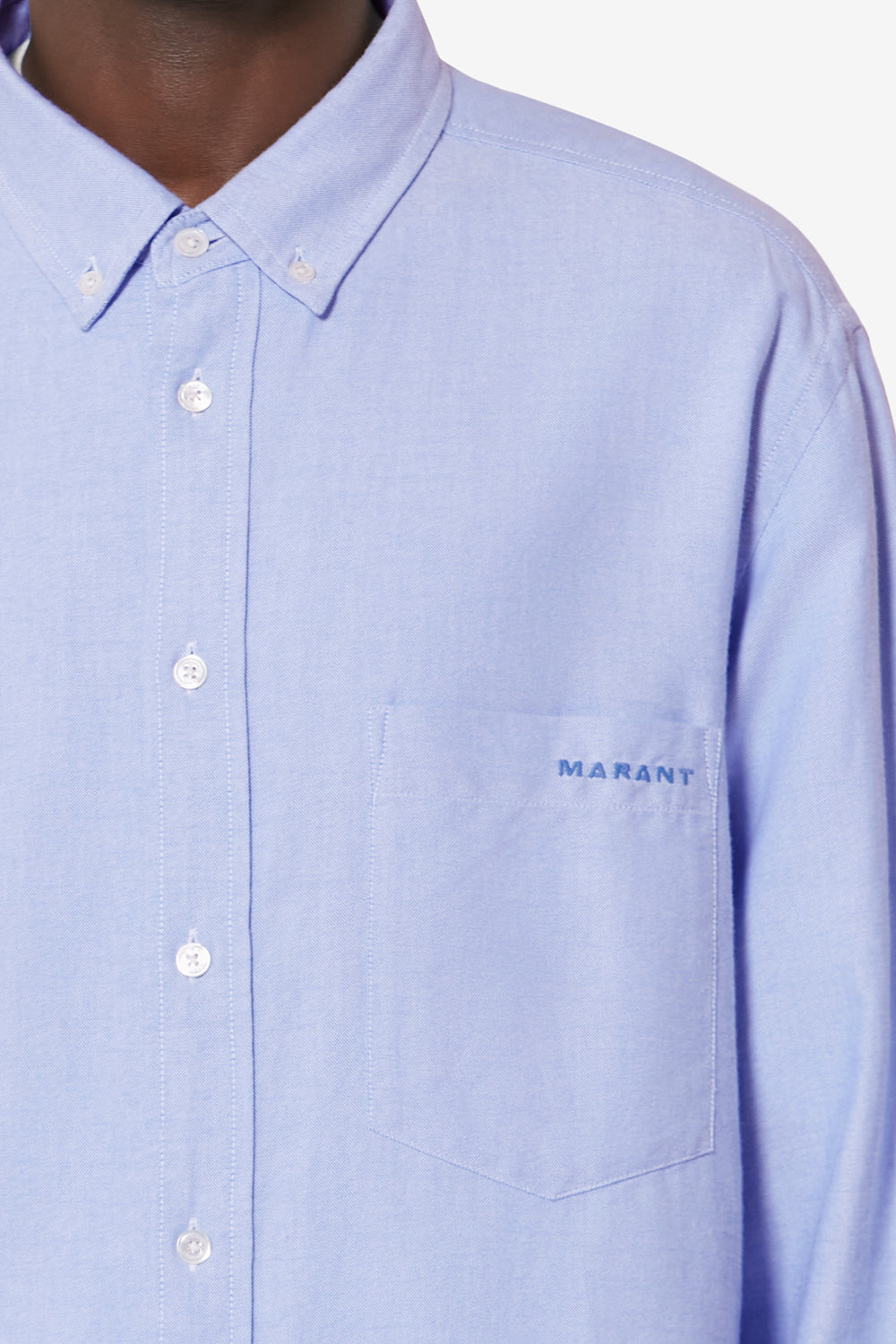 Chemise oxford  en coton jasolo - Bleu - Man - 3