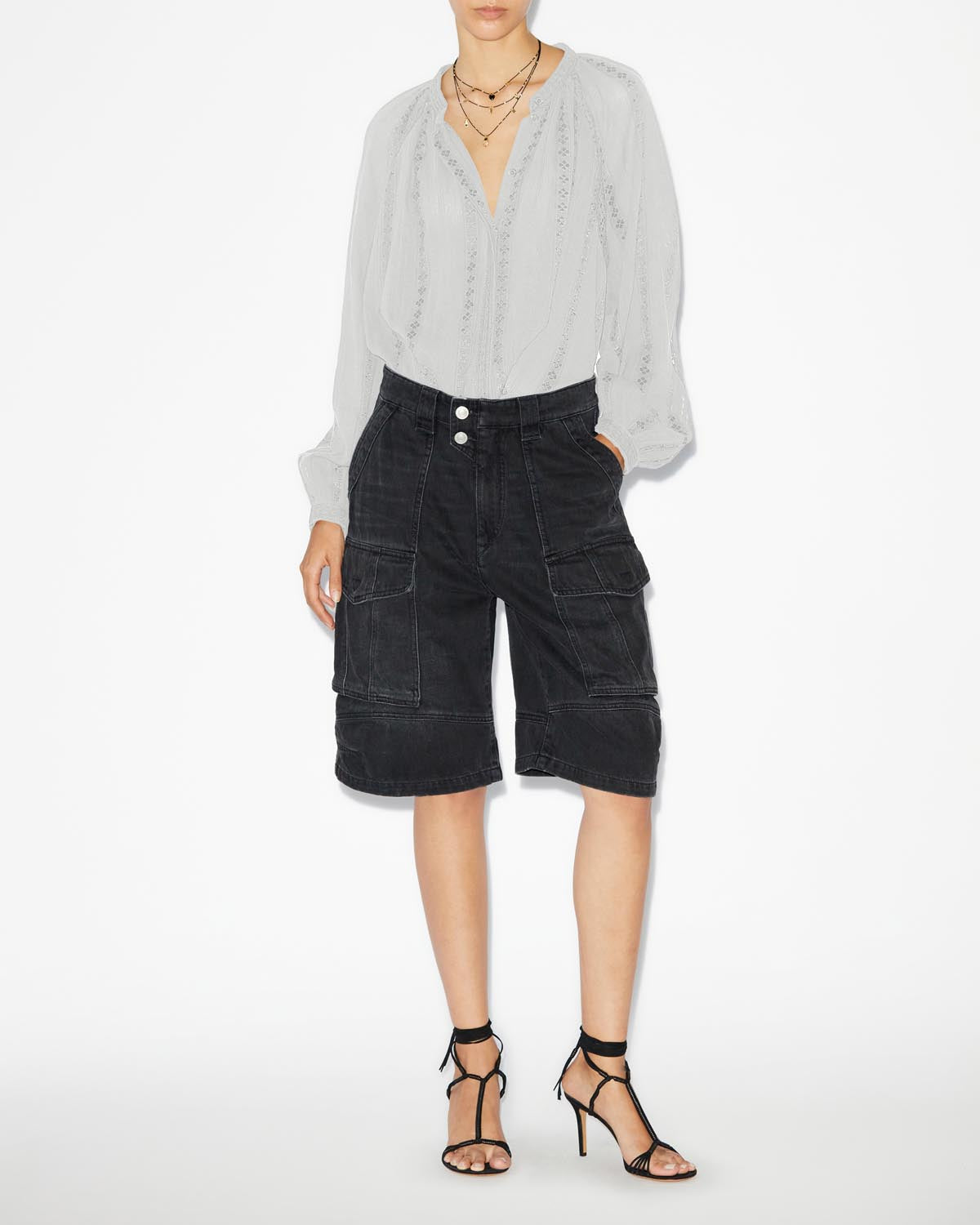 Janelle camisa Woman Blanco 4