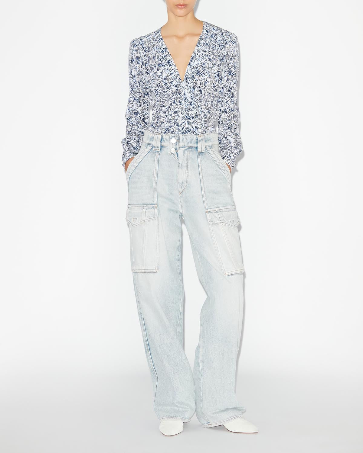 Eddy トップス Woman 青 4