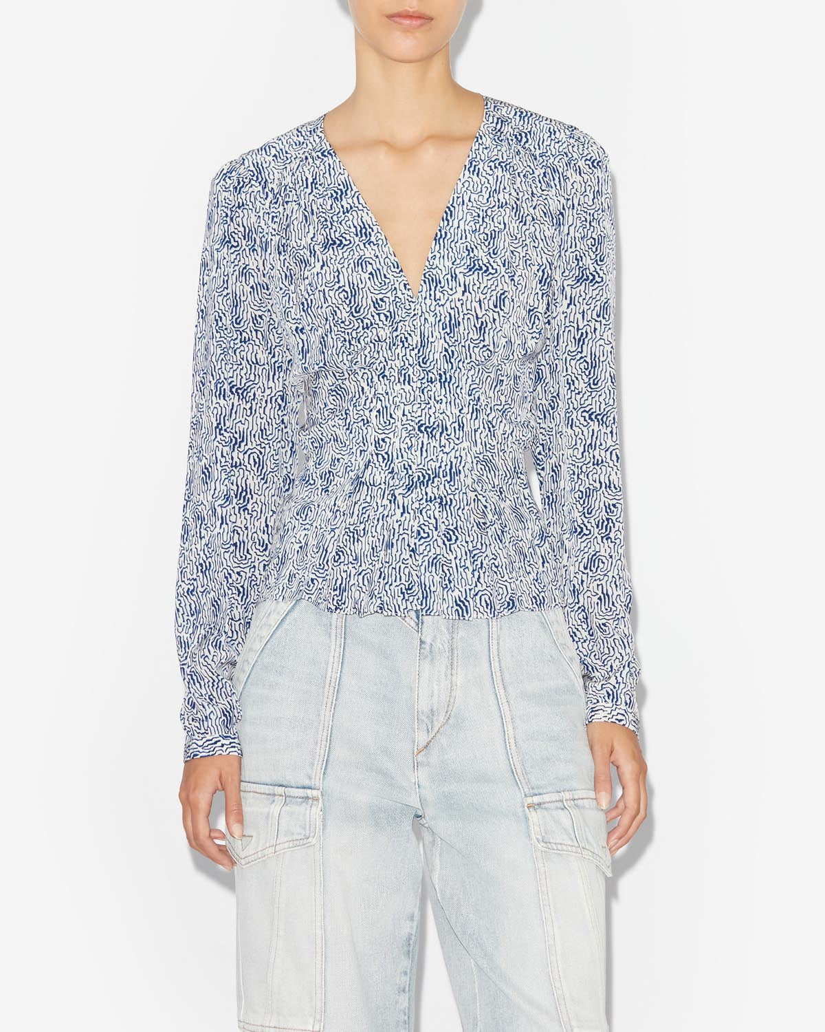 Eddy トップス Woman 青 5