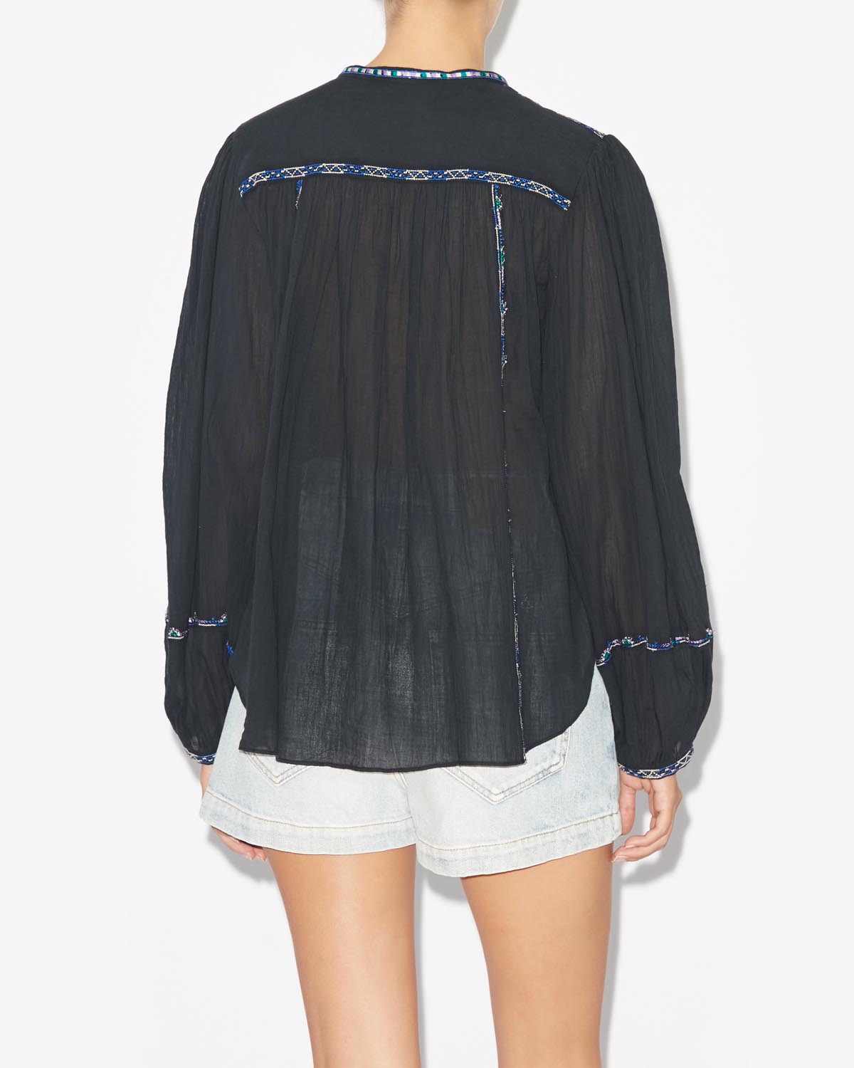 Silekia top Woman Negro 3
