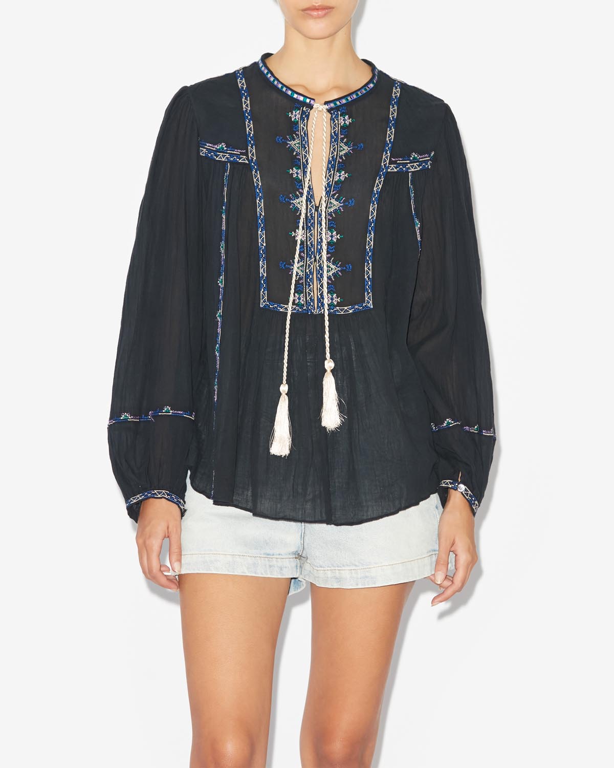 Silekia top Woman Negro 5