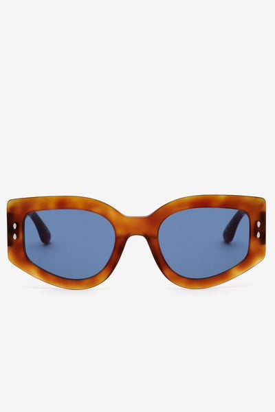 Occhiali da sole a farfalla milly - Brown hav-blue - Woman - 2