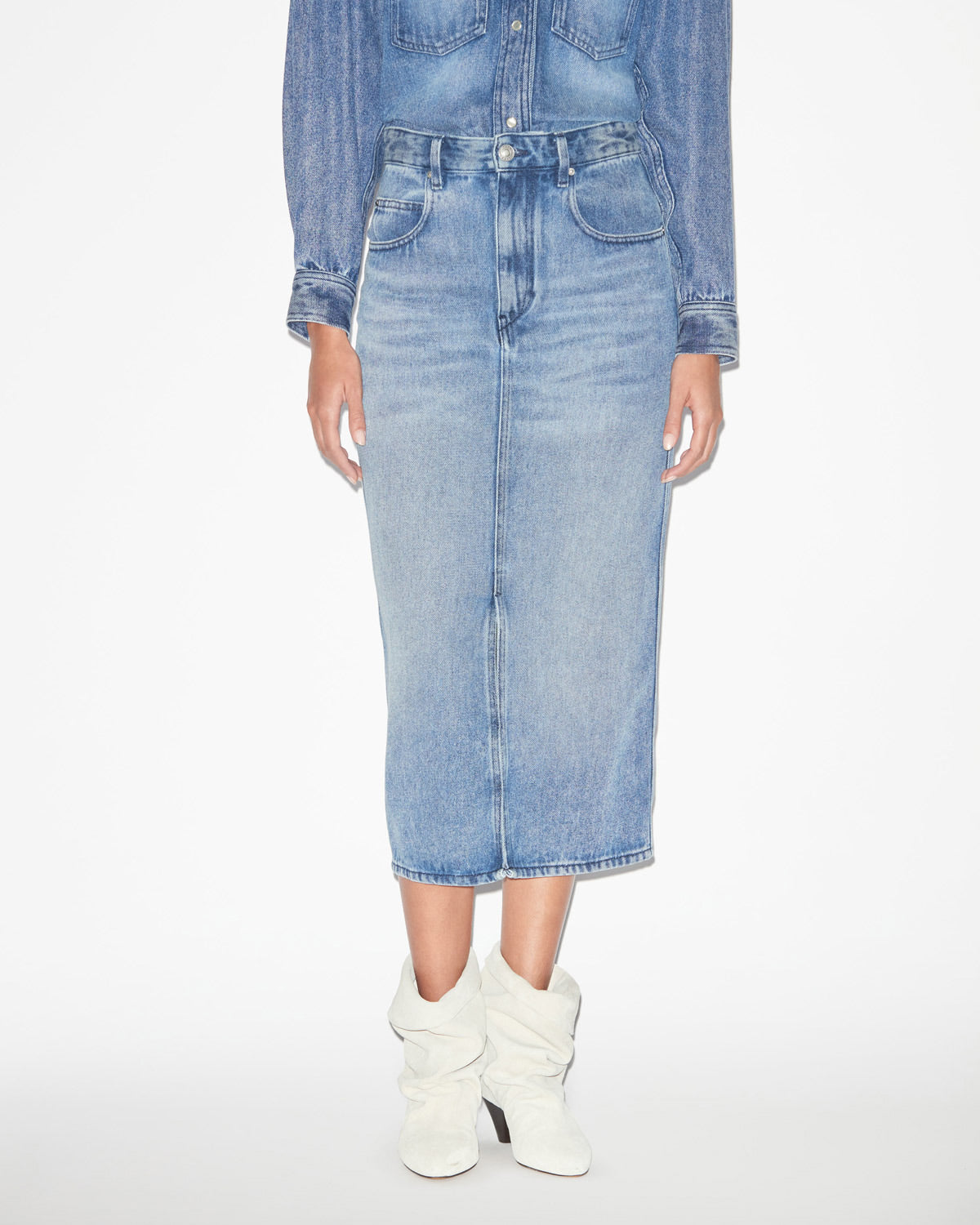 Tilauria skirt Woman Light blue 5
