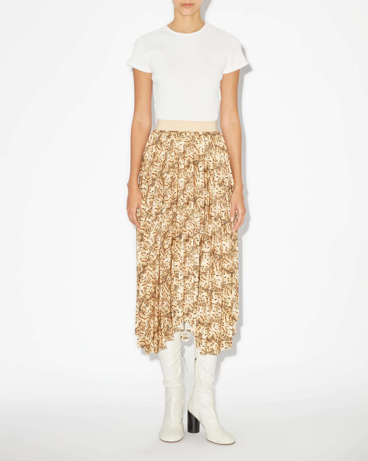 Yonne skirt Woman Natural 2
