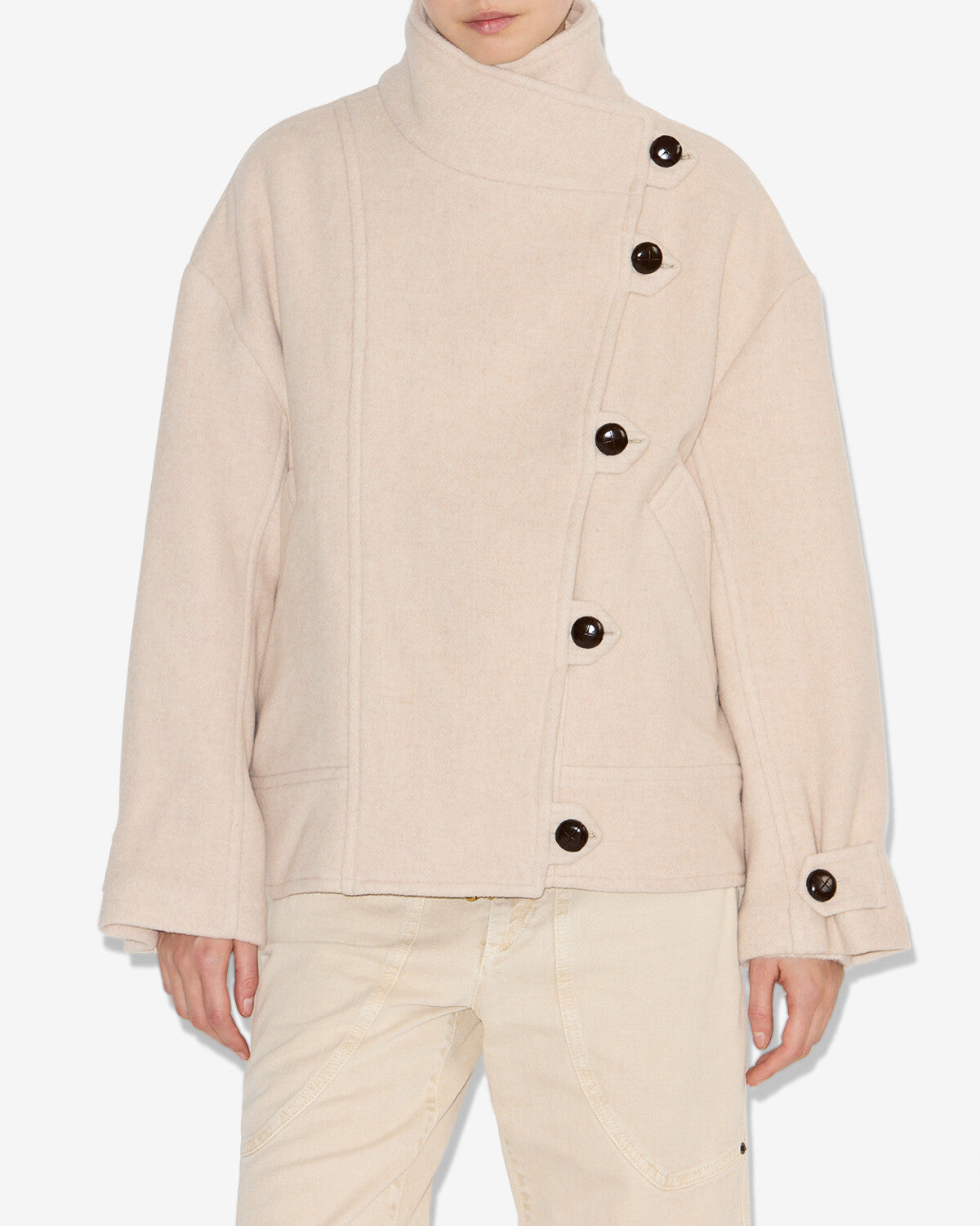 Abrigo hanis Woman Crudo 5