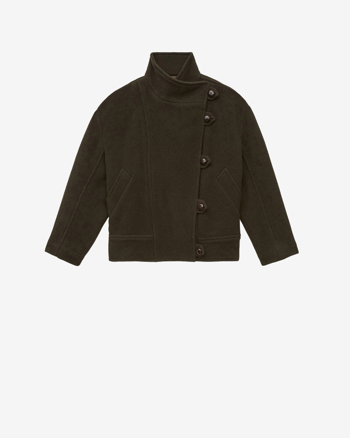 Cappotto hanis Woman Dark khaki 1