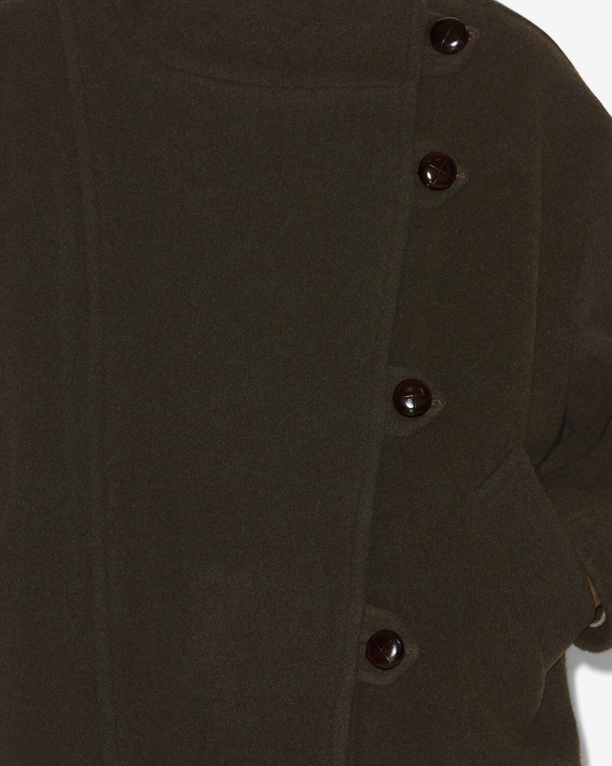 Hanis coat Woman Dark khaki 2