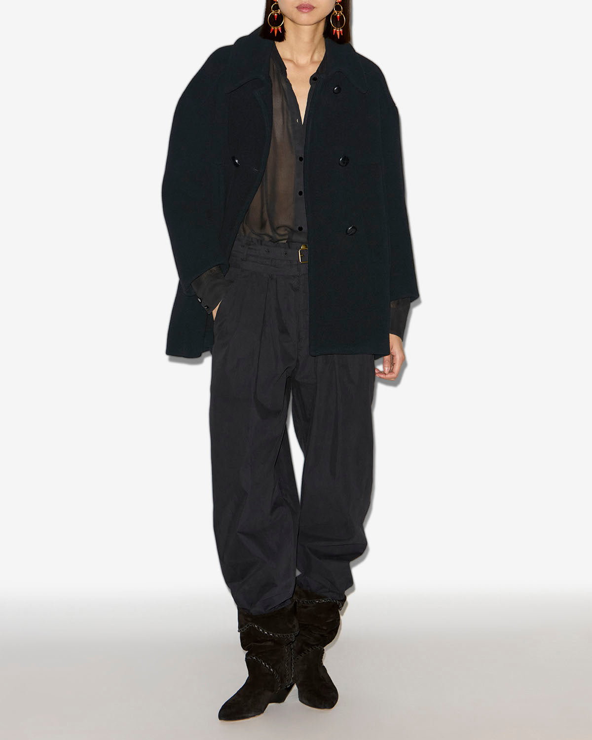 Cappotto fiby Woman Nero 4