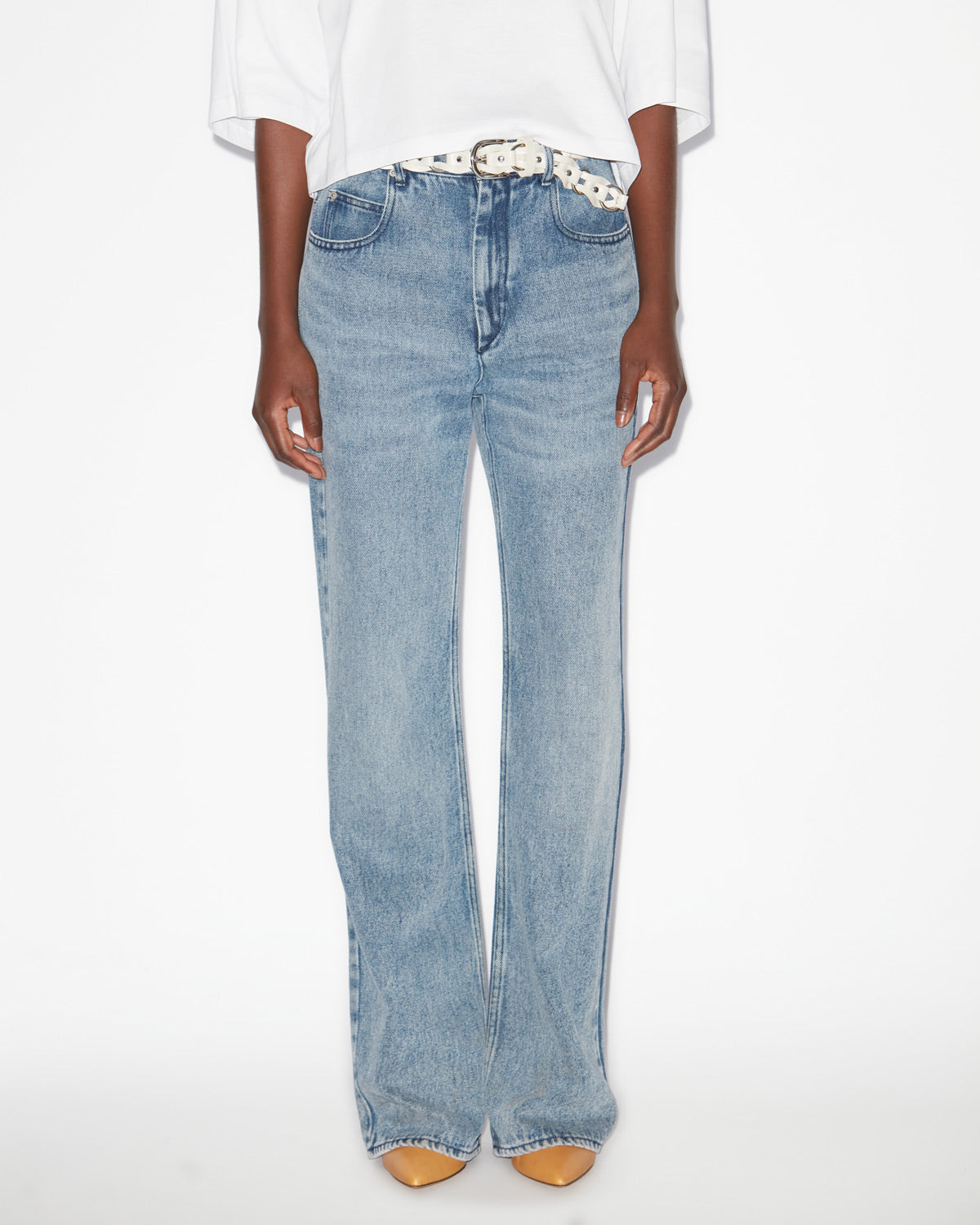 Belvira pants Woman Light blue 5