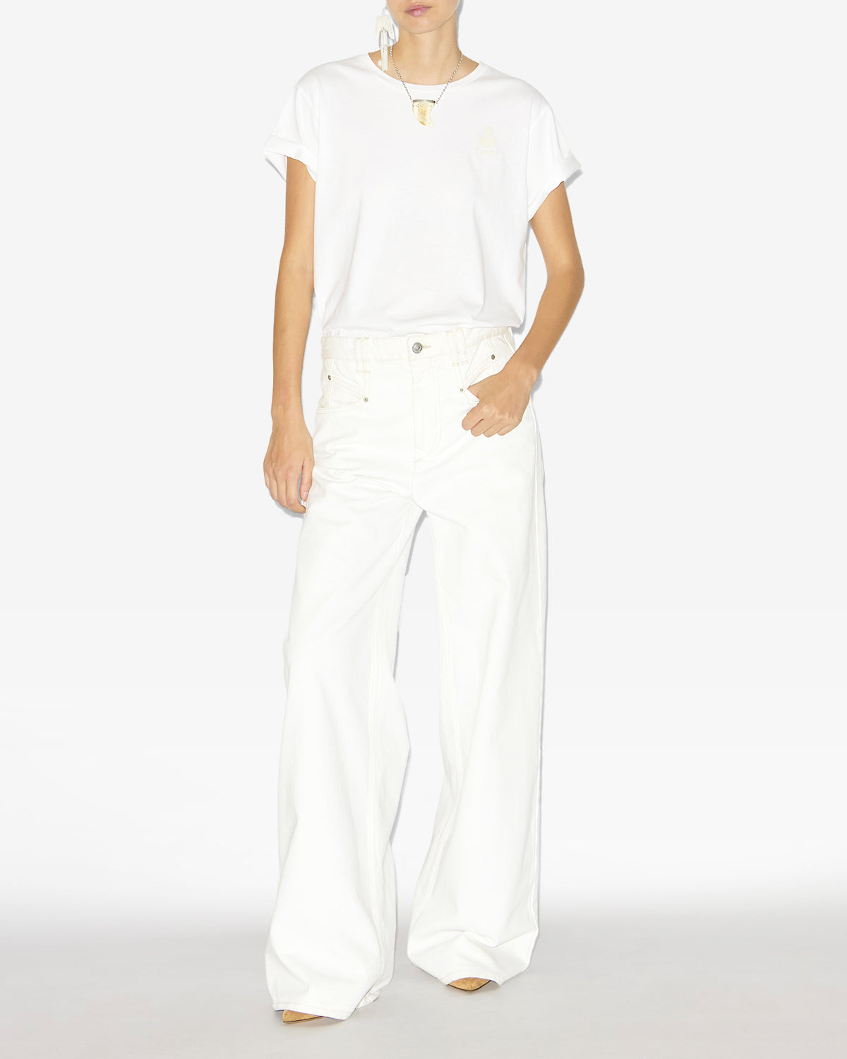 Pantalon lemony Woman Blanc 4