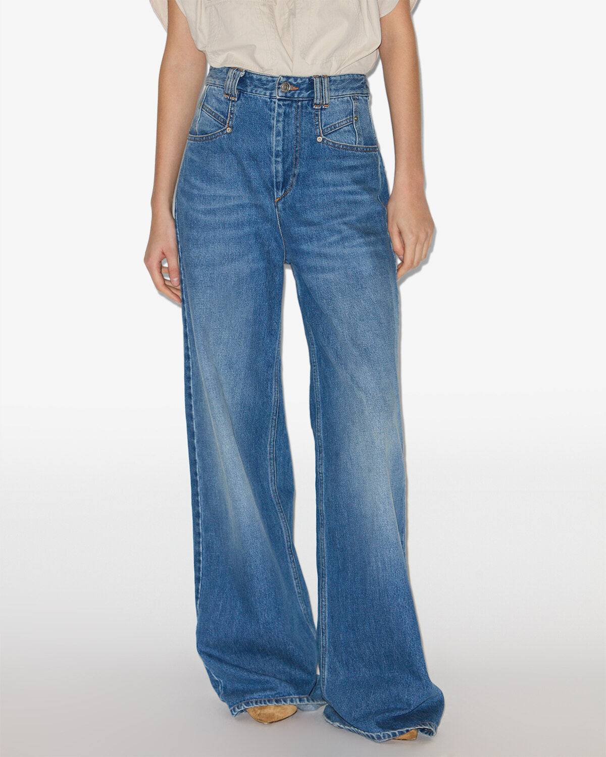 Lemony pants Woman Blue 3