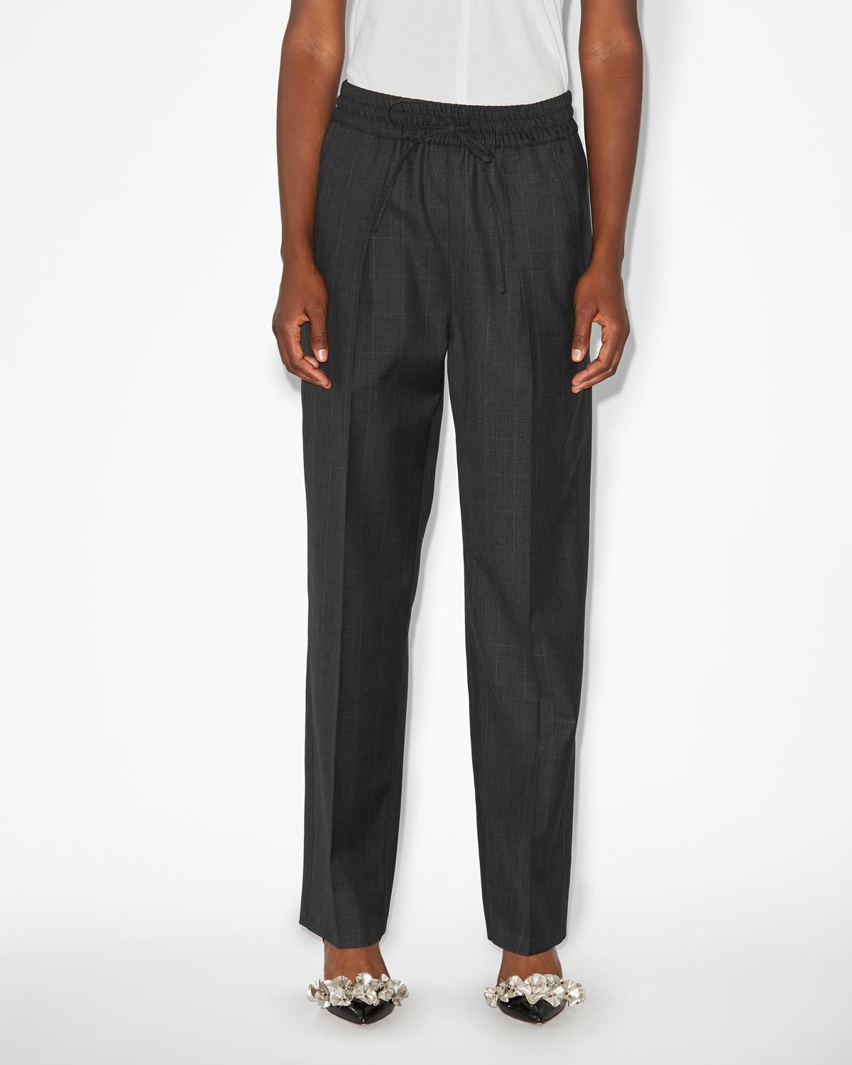 Liska pants Woman Anthracite 7
