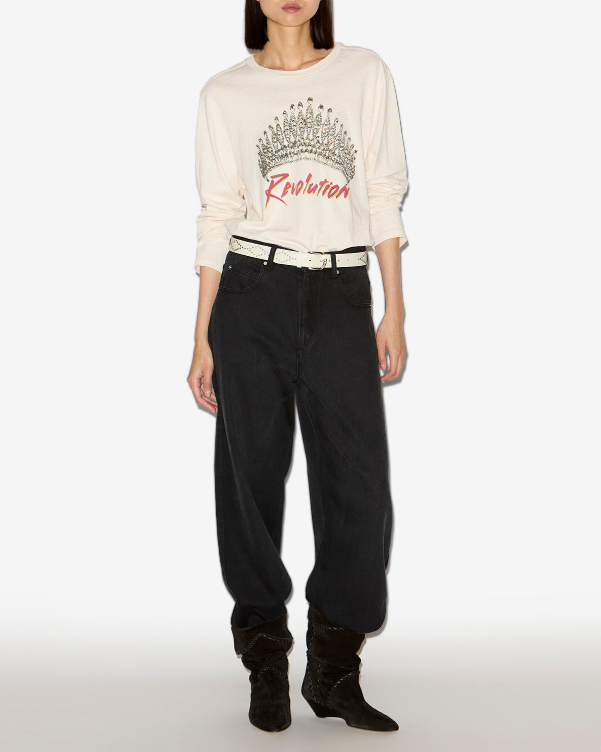 Jenny pants Woman Black 4