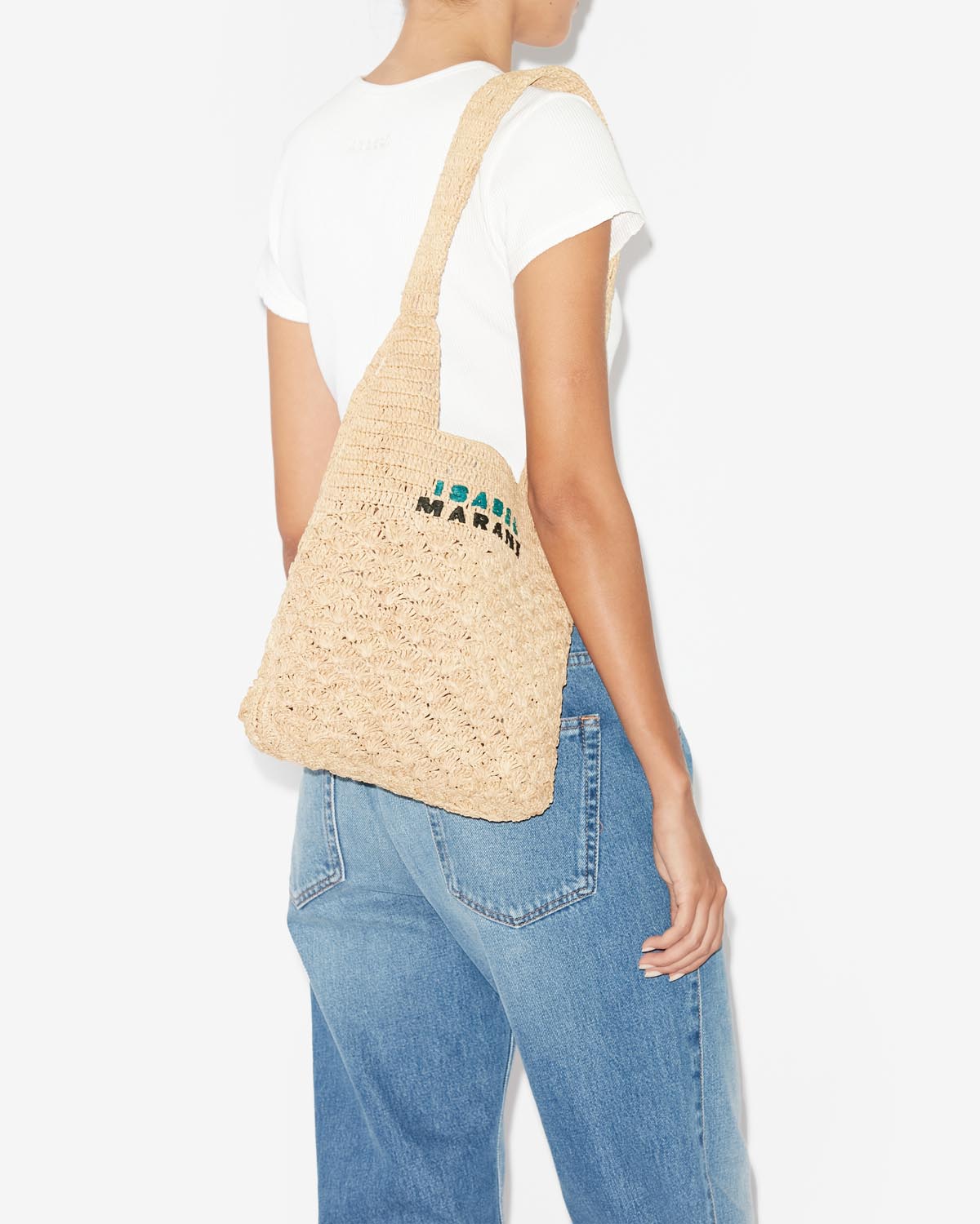 Sac praia small Woman Naturel 3