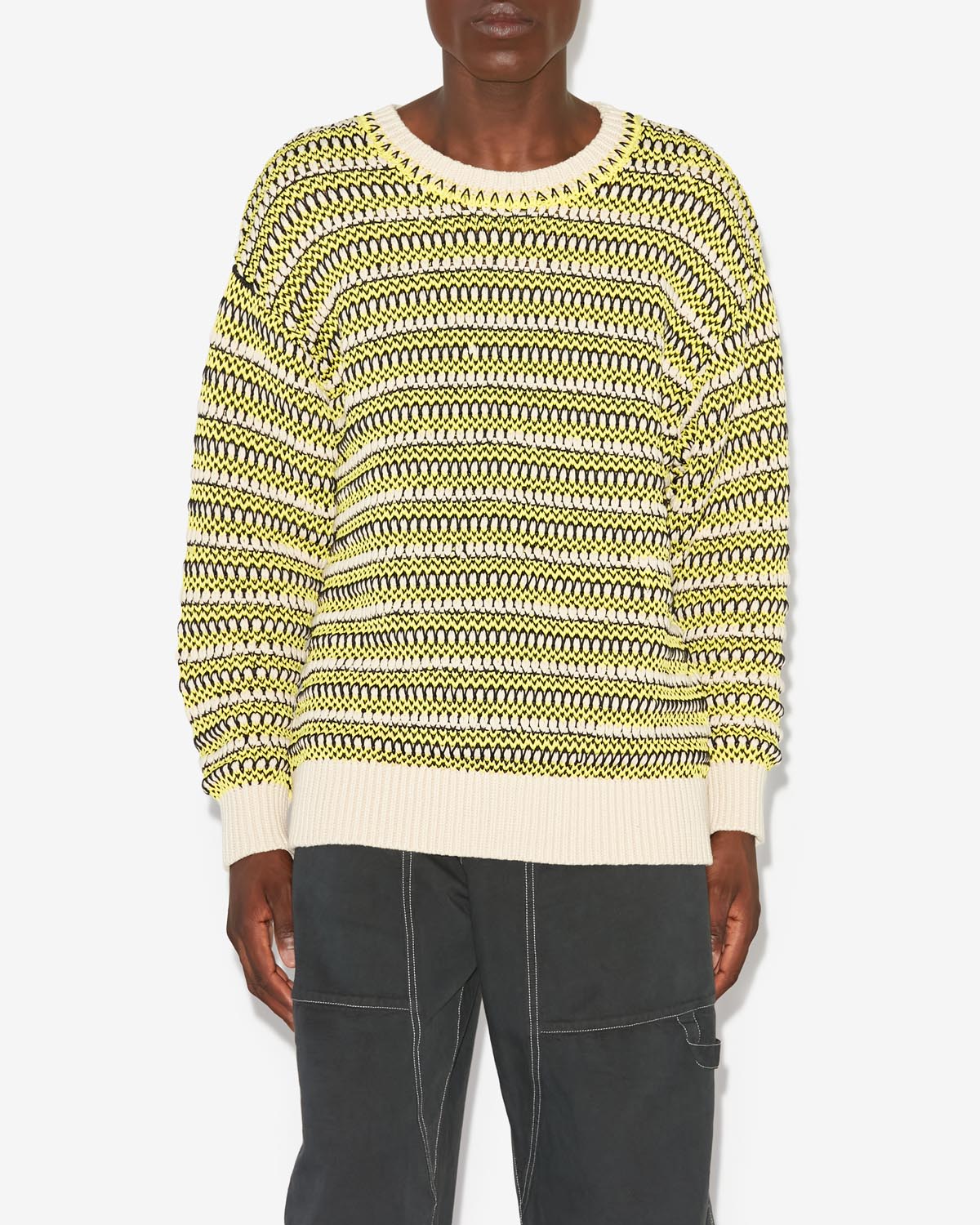 Hank sweater Man Yellow 5