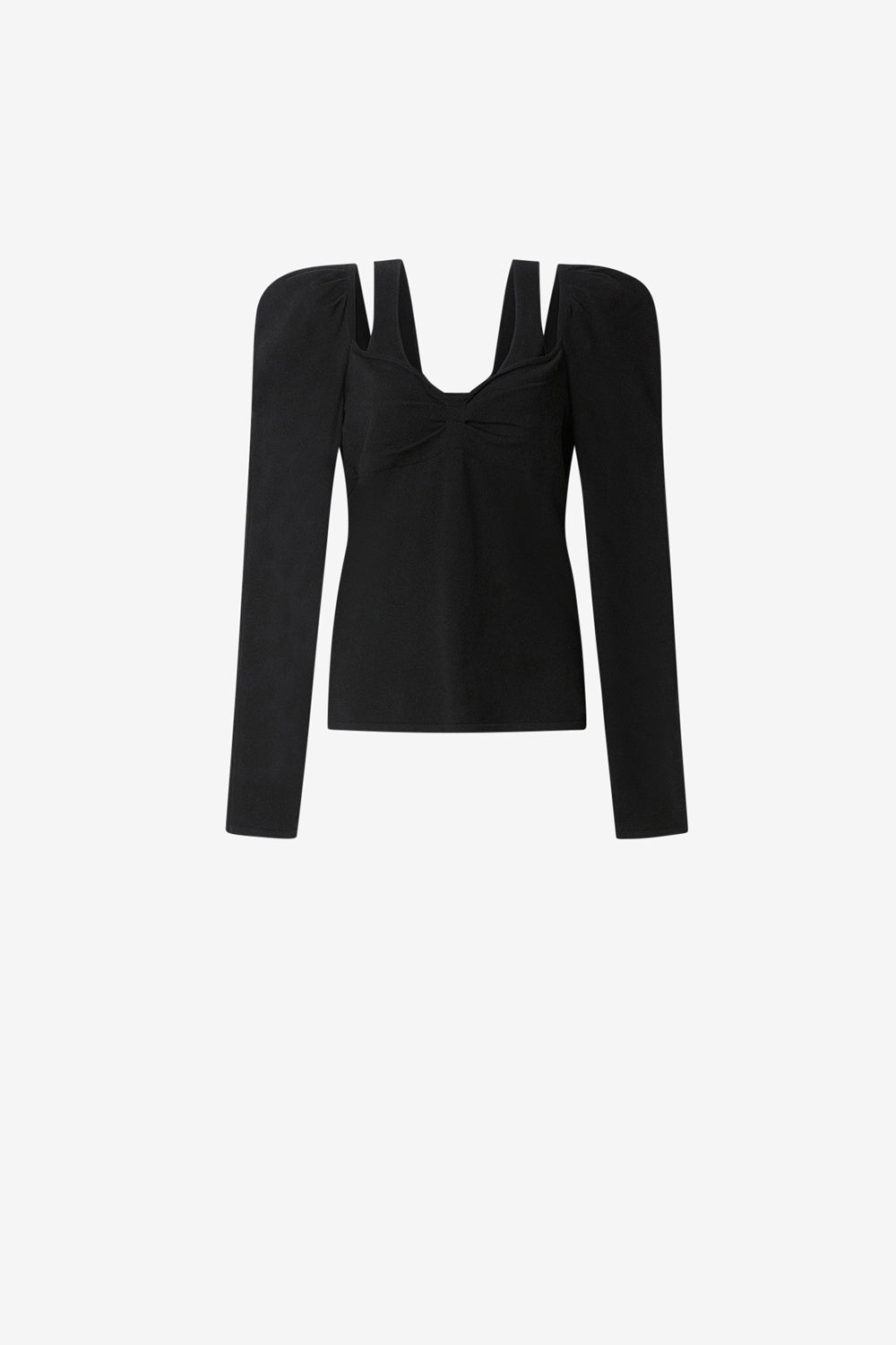 Pull sielle en laine - Noir - Woman - 1
