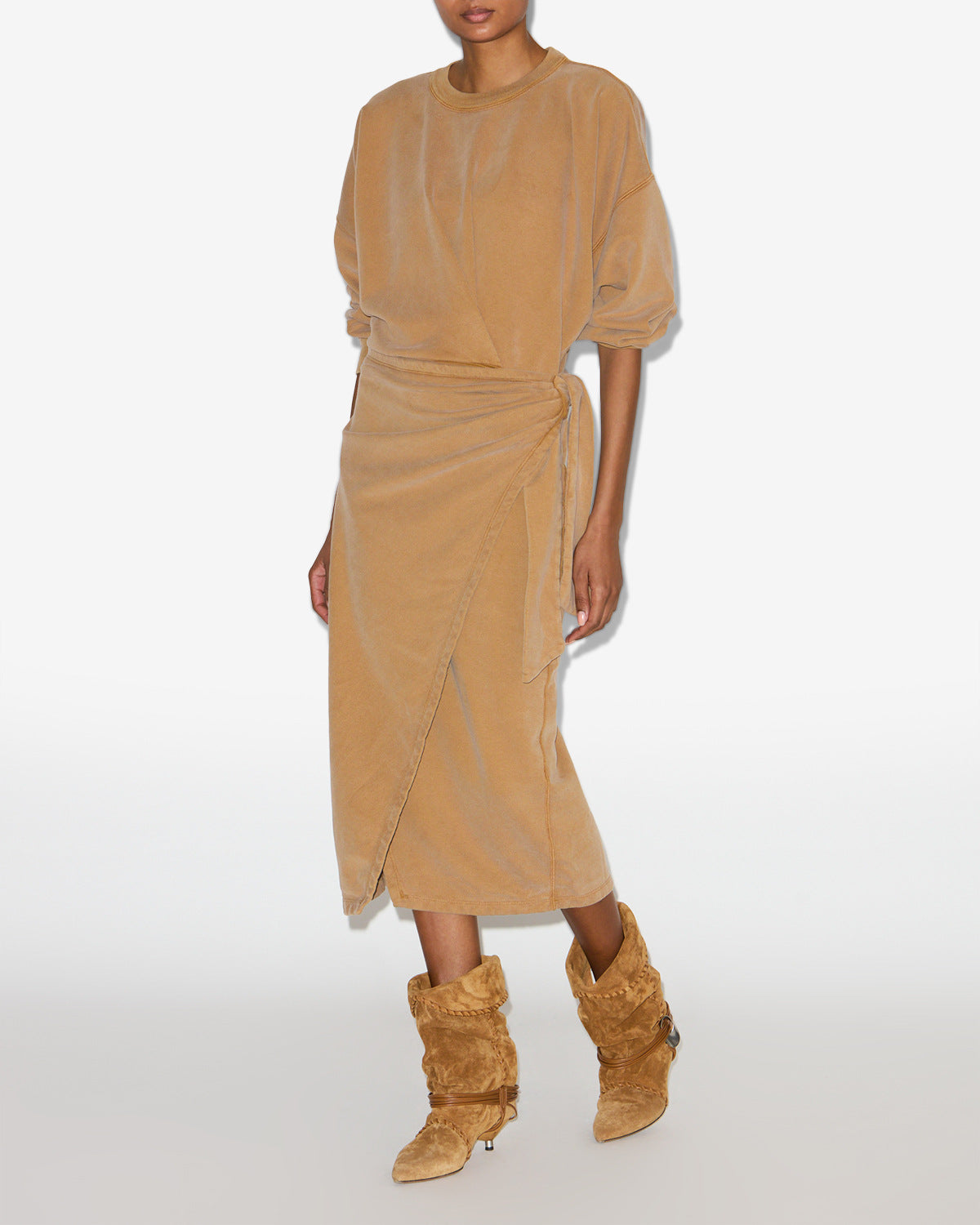 Sandrina 드레스 Woman Caramel 4