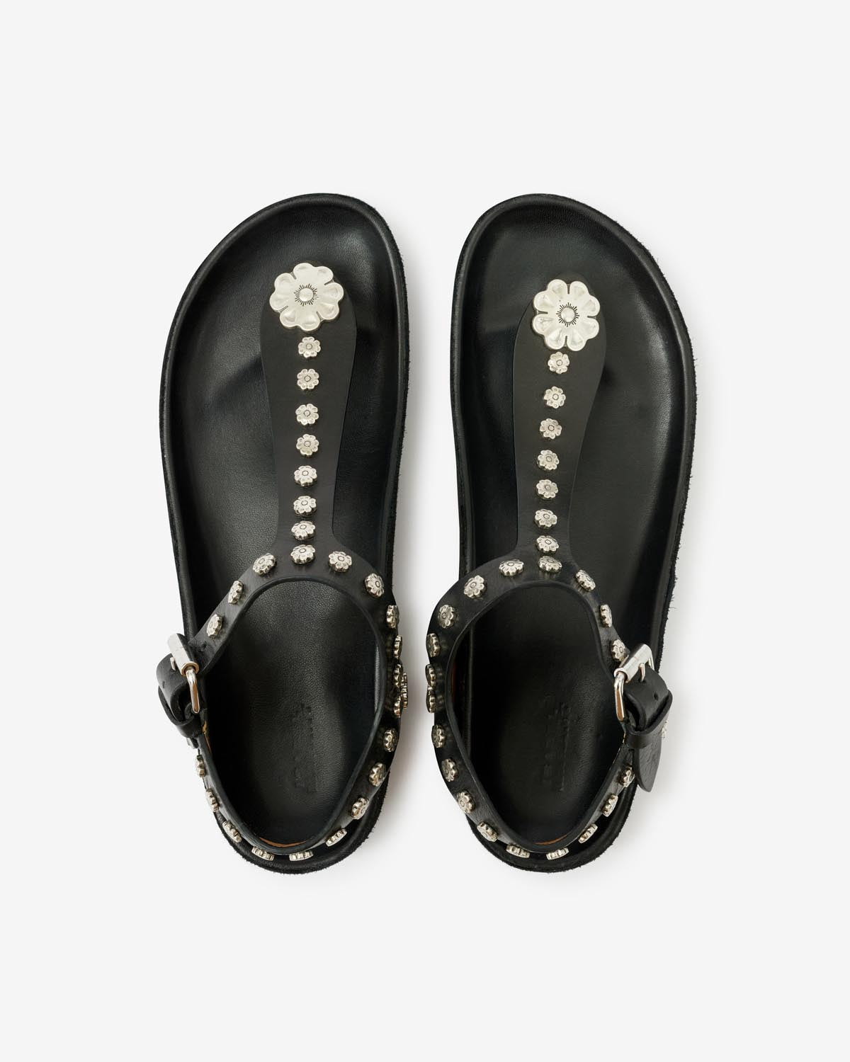 Enore サンダル Woman Black and silver 2