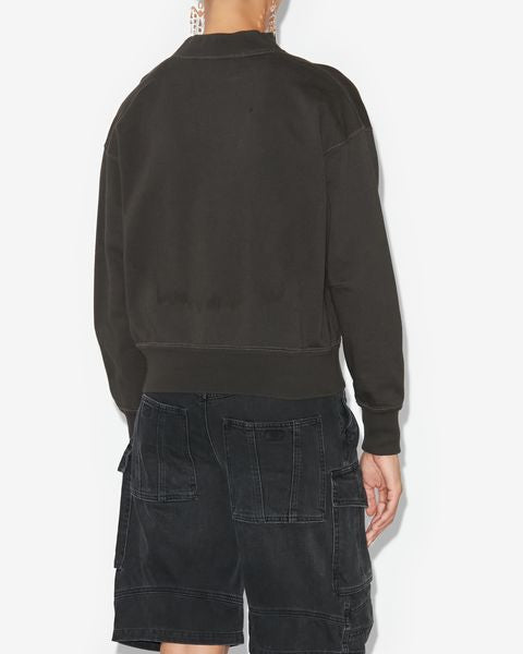 Moby sweatshirt Woman Black 10