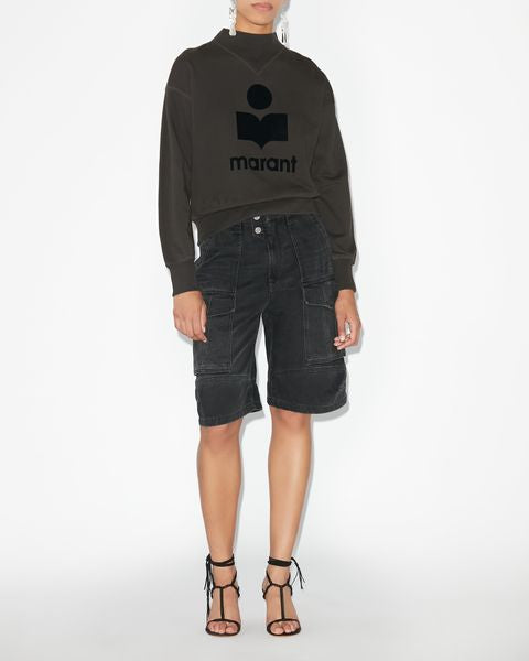 Moby sweatshirt Woman Black 11