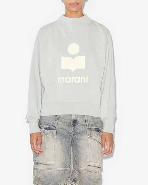 Moby トレーナー Woman Light blue and ecru 13