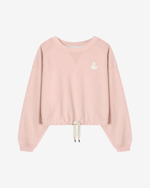 Margo Logo Sweatshirt Damen light pink ISABEL MARANT Offizielle Website