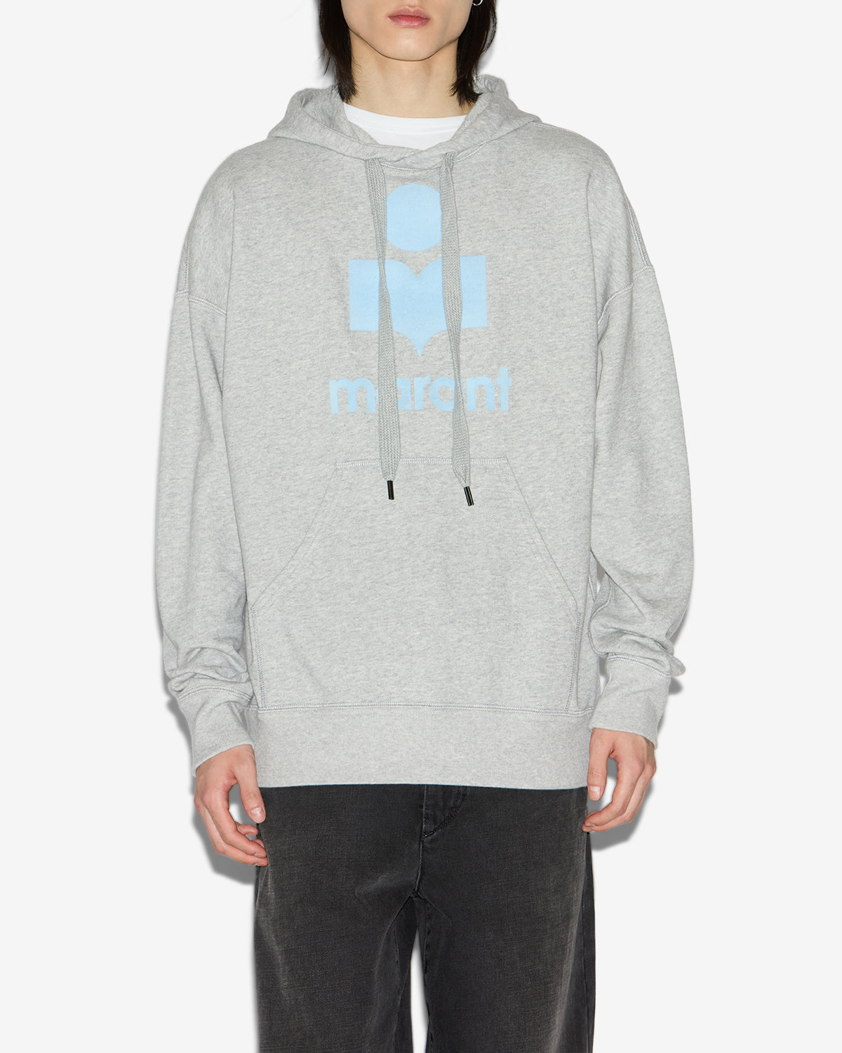 Sweatshirt miley Man Gray-ice blue 5