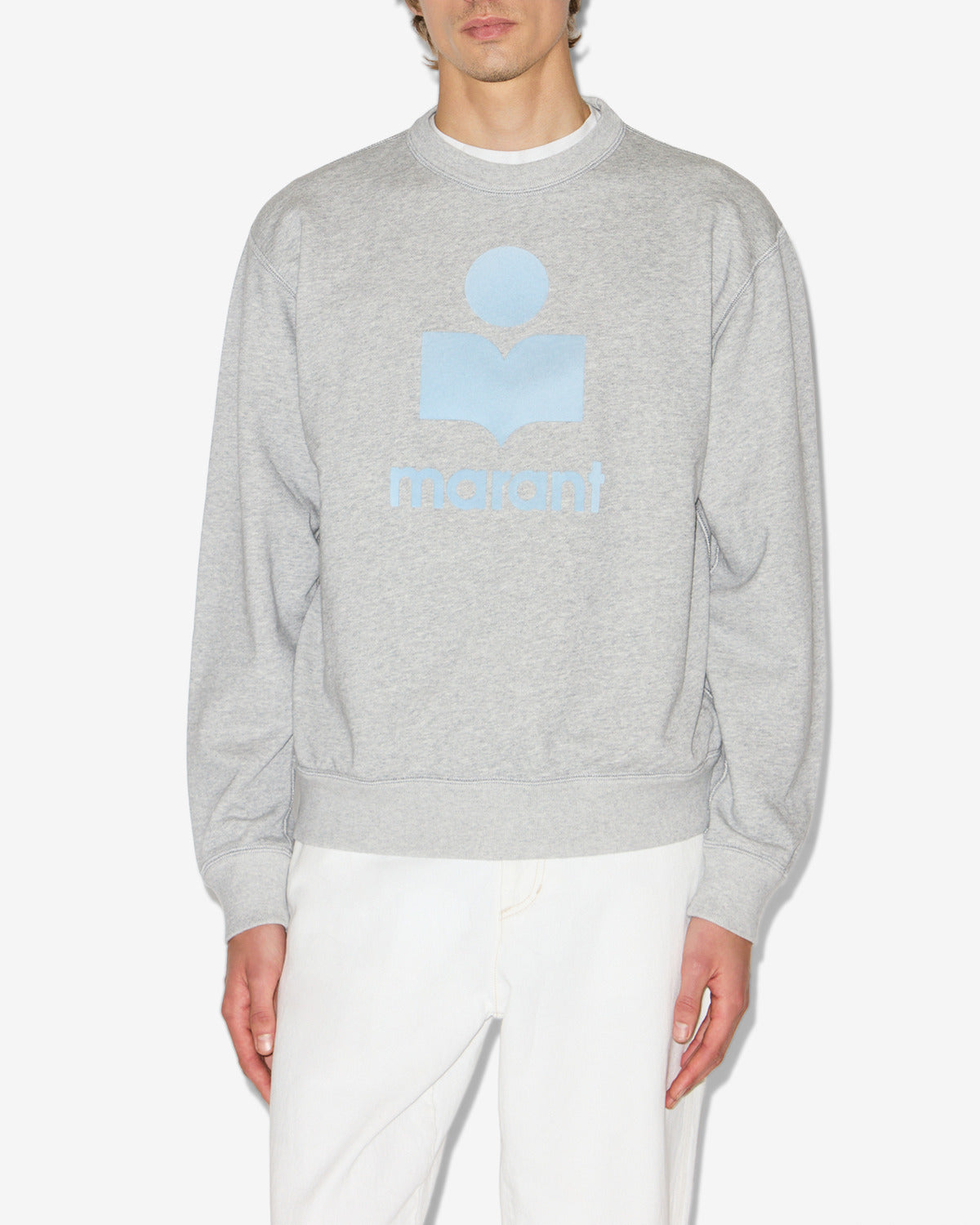 Sweatshirt mikoy Man Gray-ice blue 5