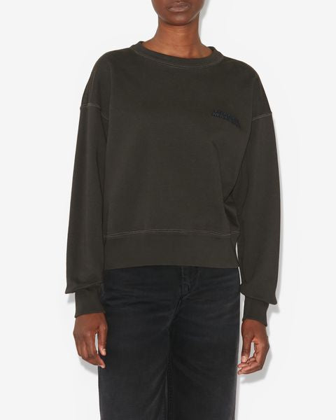 Shad felpa Woman Nero lavato 24
