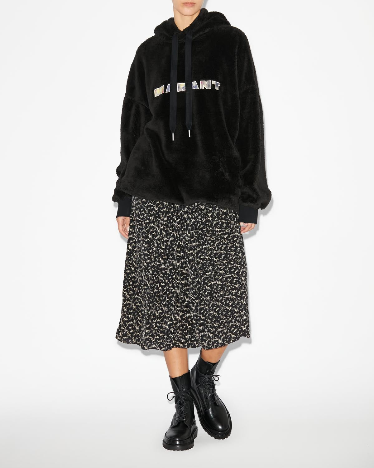 Martia sweatshirt Woman Black 4