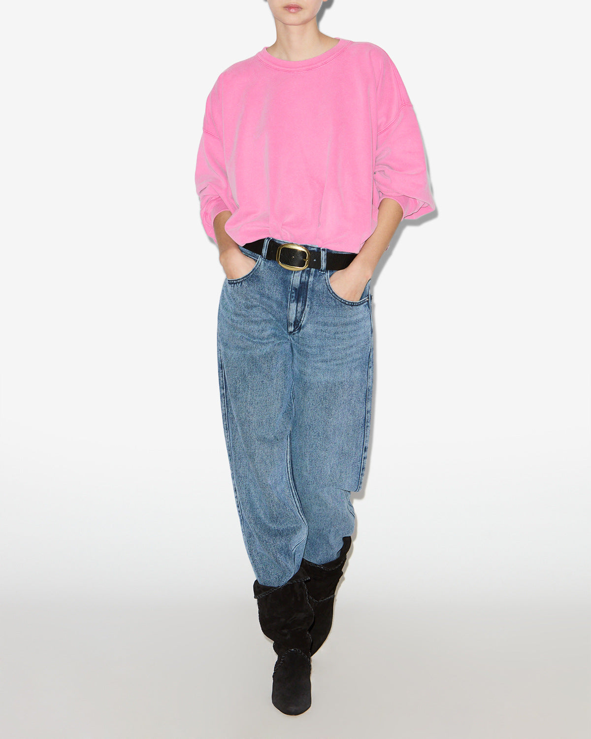 Sudadera sauria Woman Pink lavender 3