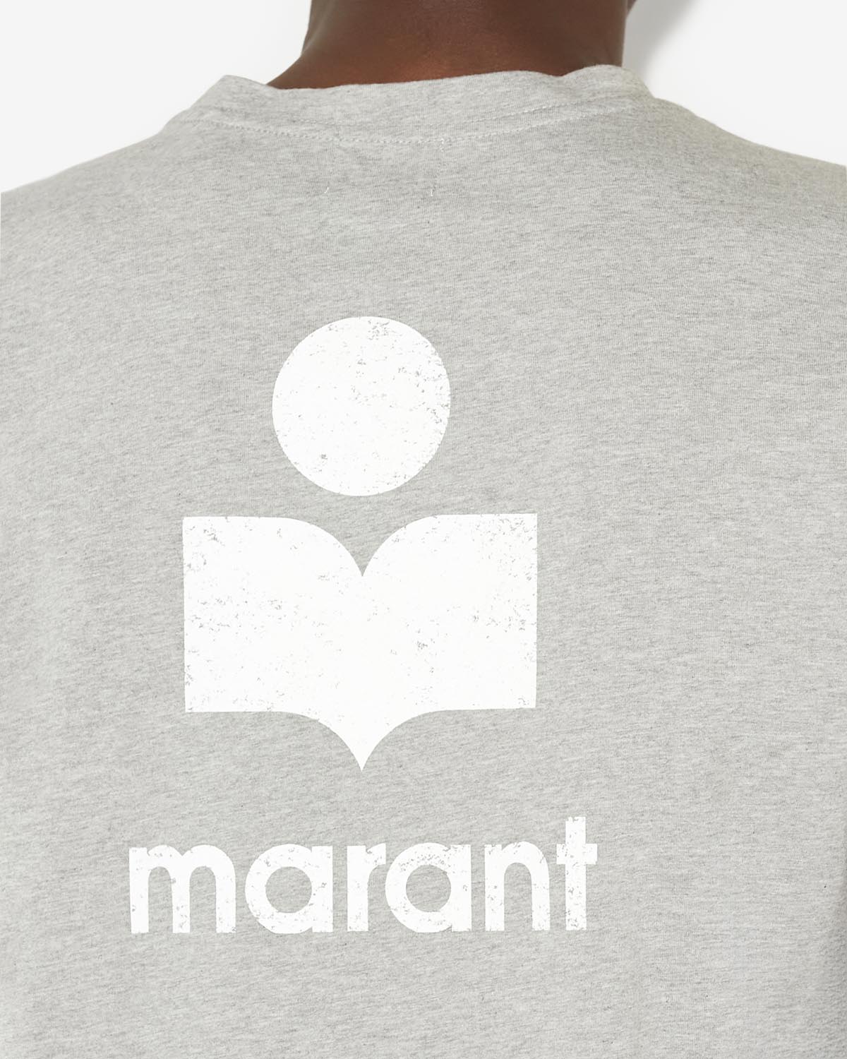 T-shirt zafferh Man Écru et gris 2