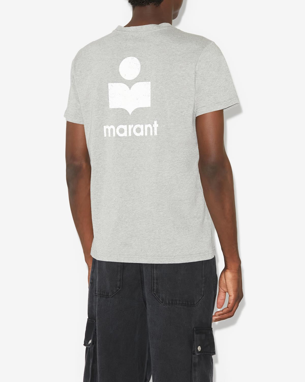 T-shirt zafferh Man Écru et gris 3