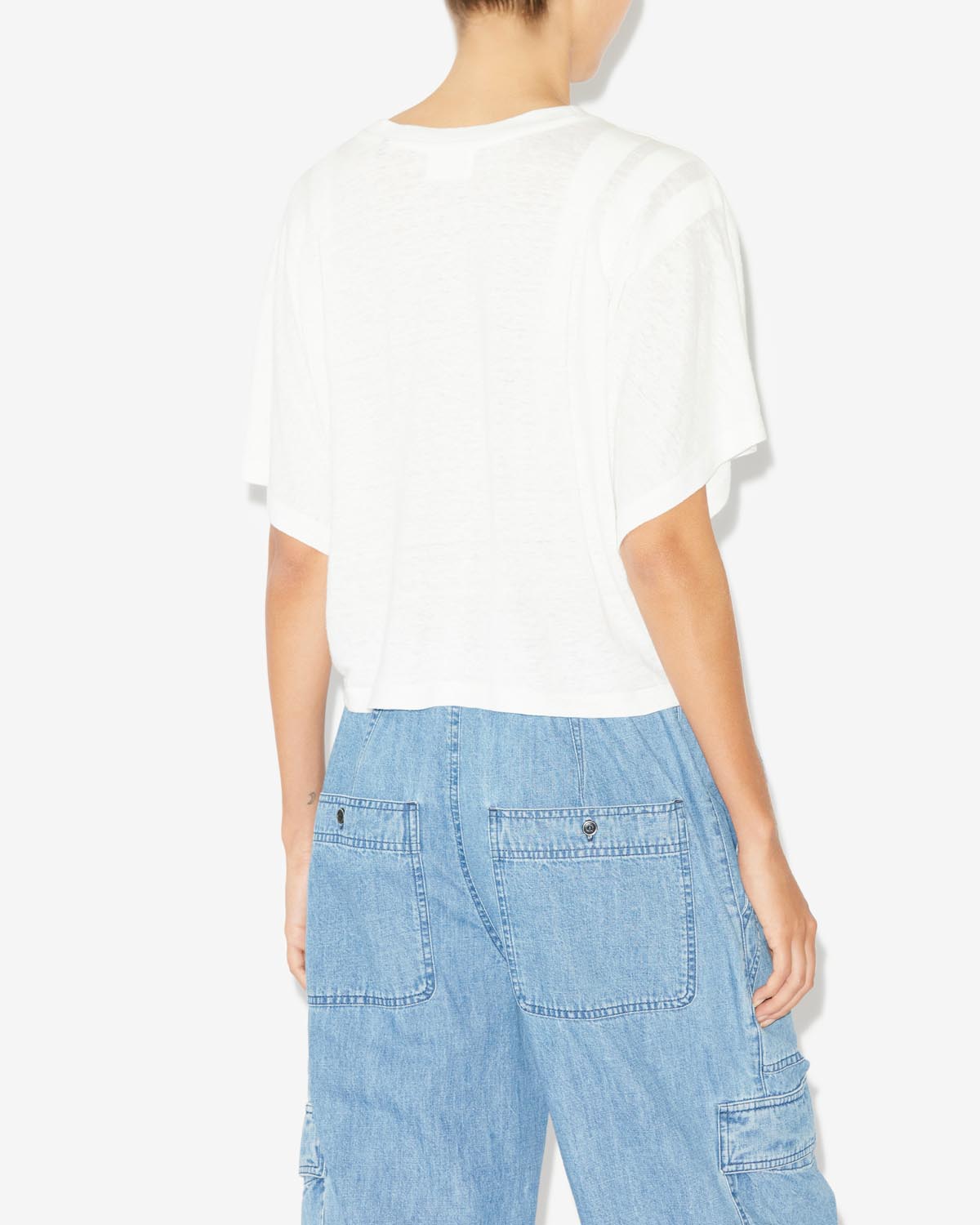 Camiseta kyanza Woman Blanco 3