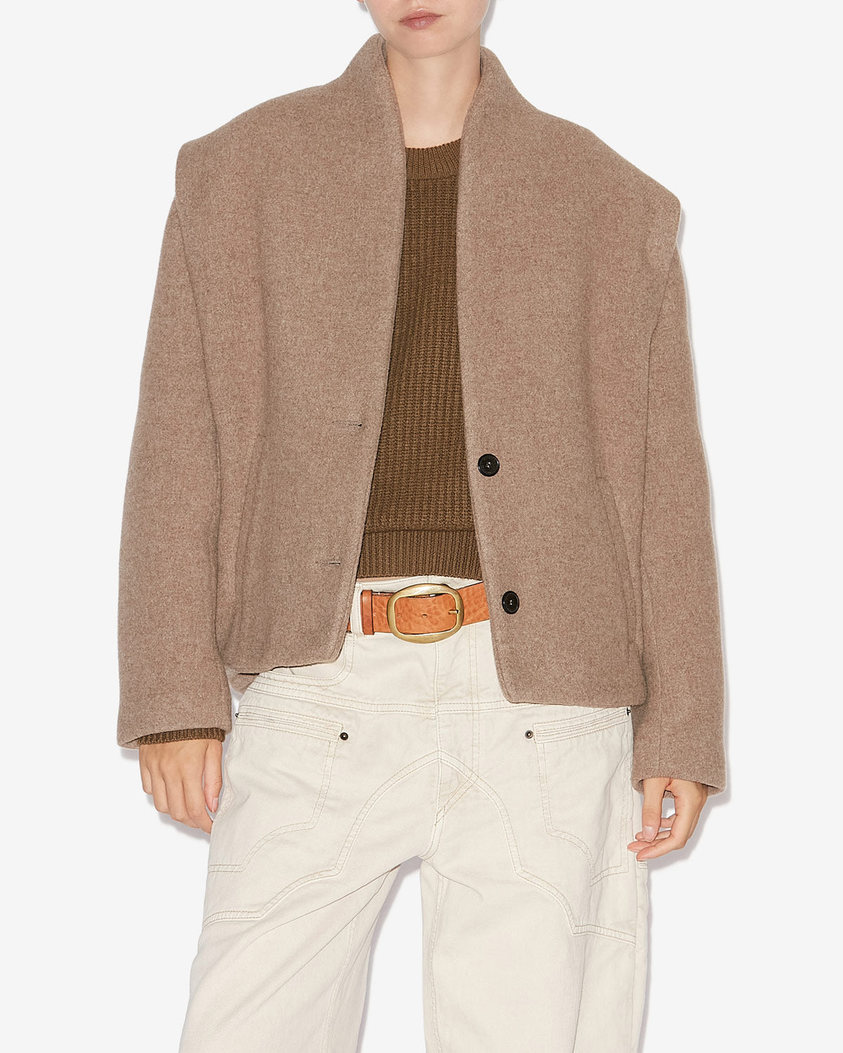 Drogo ジャケット Woman Taupe 5