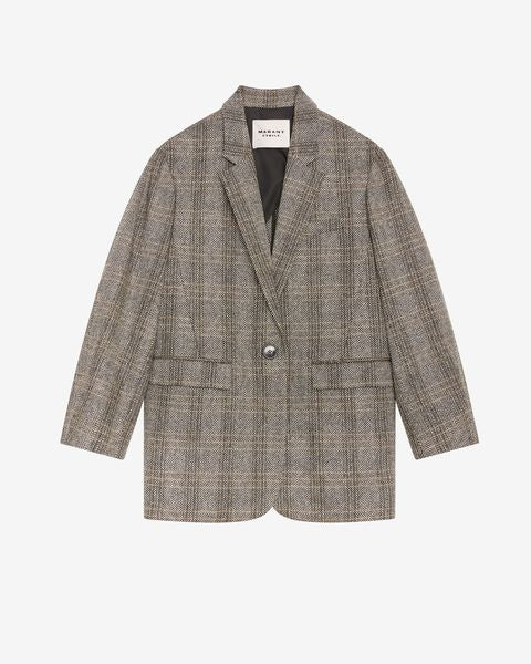 Isabel marant checked blazer best sale