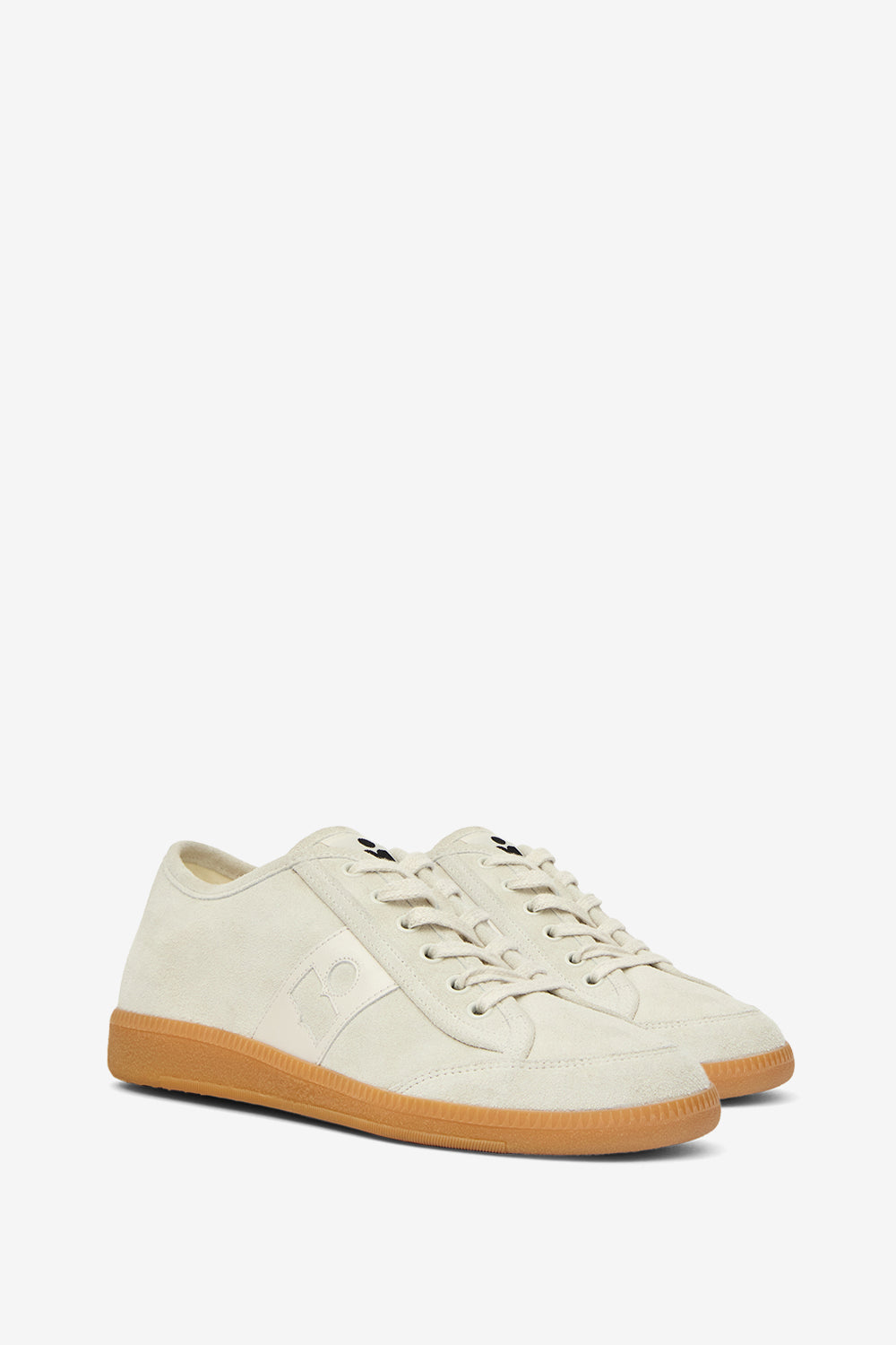 Baskets basses klyce en cuir velours - Beige - Woman - 3