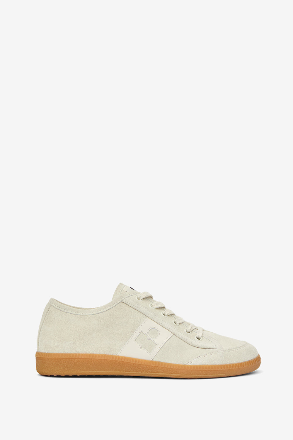 Baskets basses klyce en cuir velours - Beige - Woman - 1