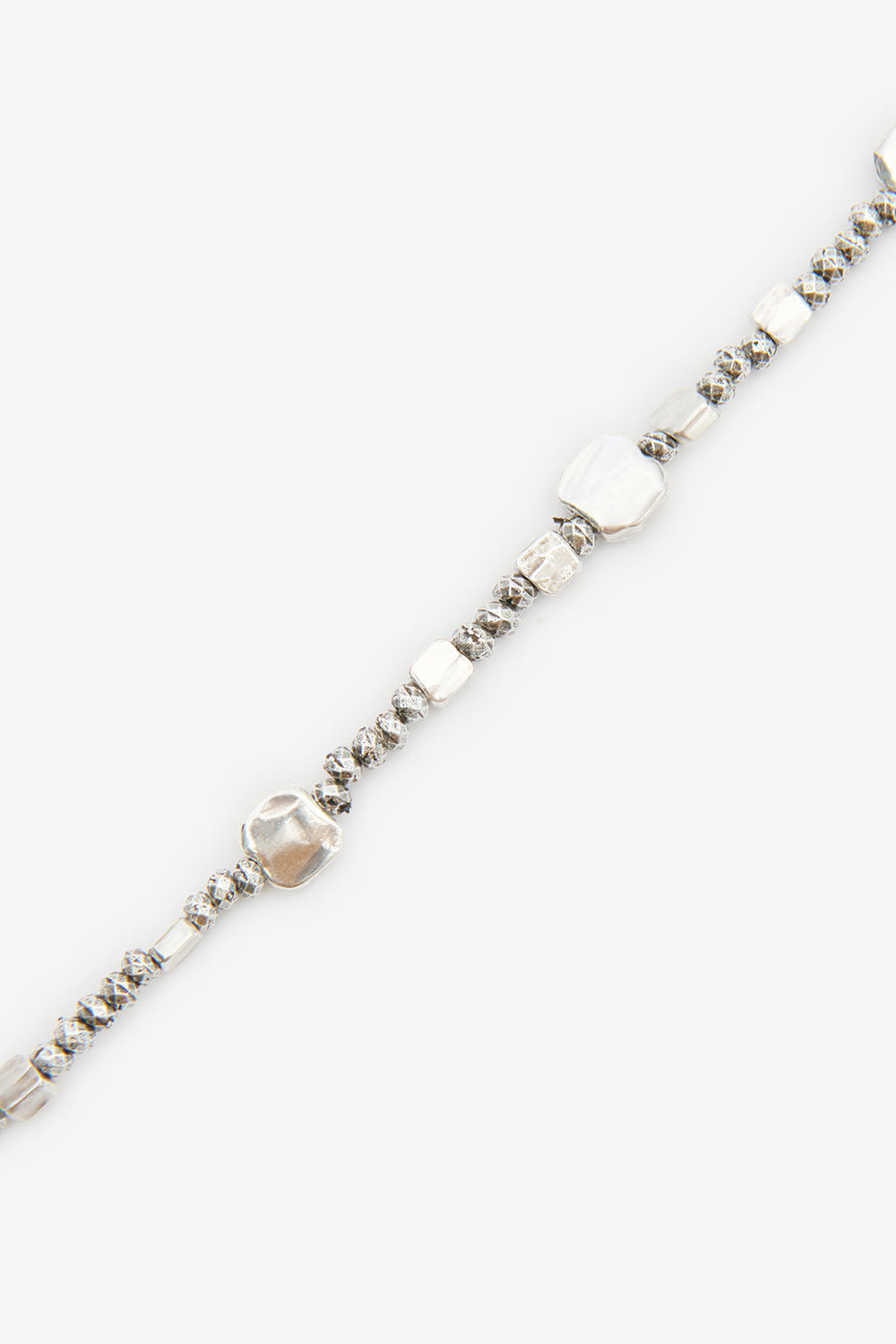 Gary beaded bracelet - Silver - Man - 3