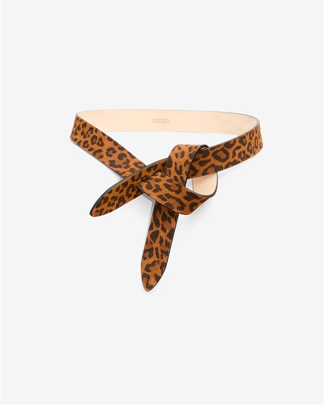 Lecce belt Woman Leopard 1