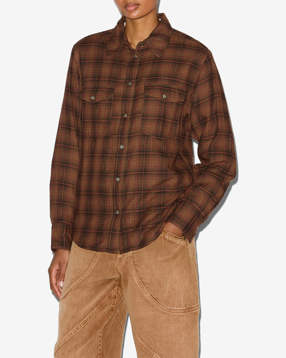 Yalisa shirt Woman Dark bronze 5